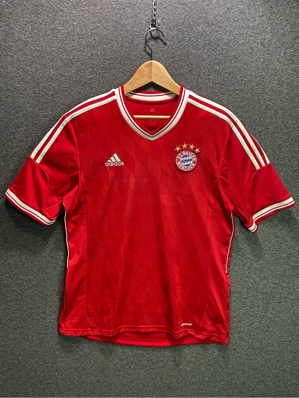 ⚽️ VINTAGE 2015/16 FC Bayern Munich Home Soccer Jersey Mens L Adidas